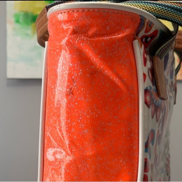 RARE-Consuela White Swirly Legacy Classic Tote - Picture 6 of 14